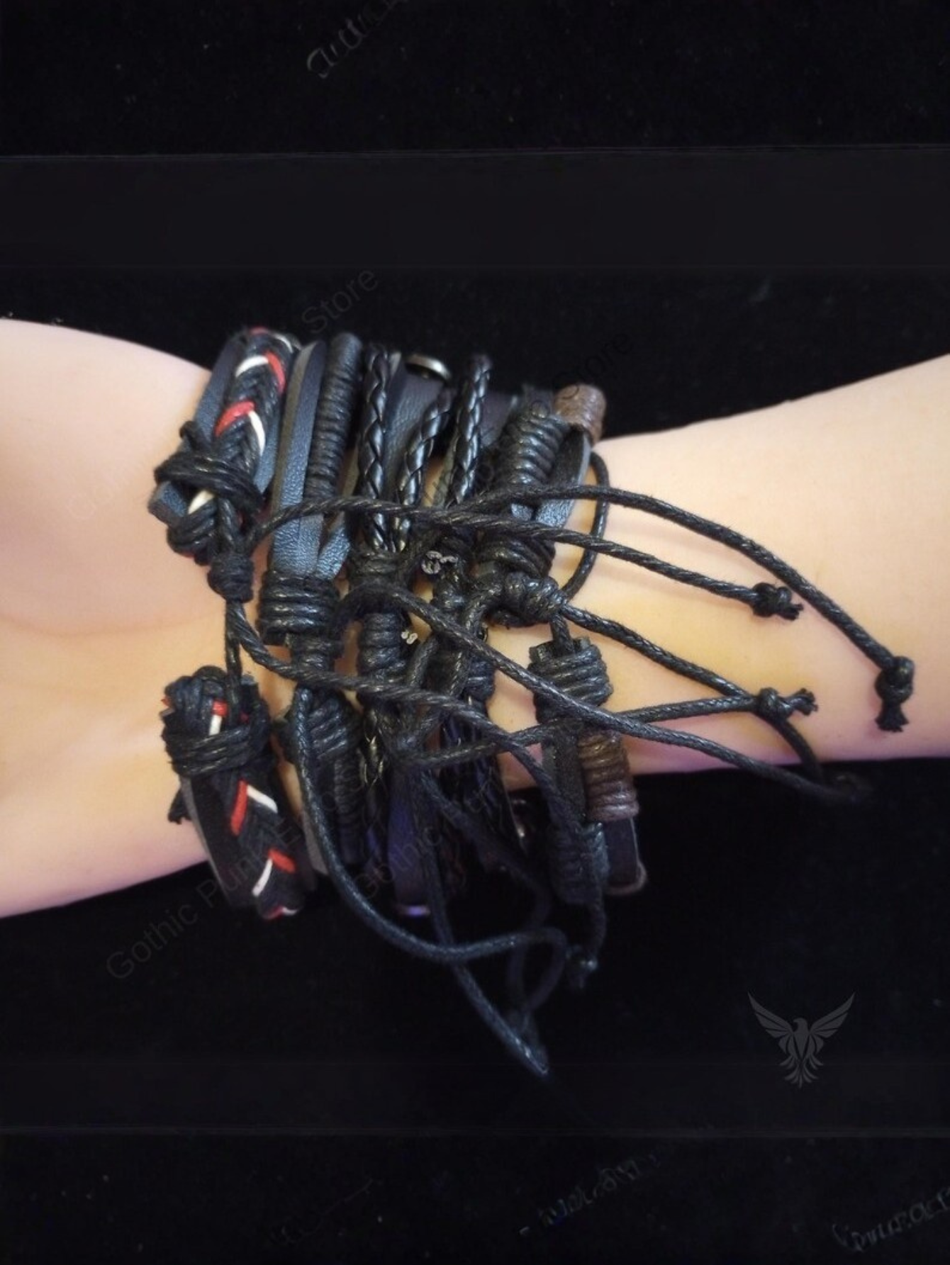 Leaf Star Emo Bracelet Set