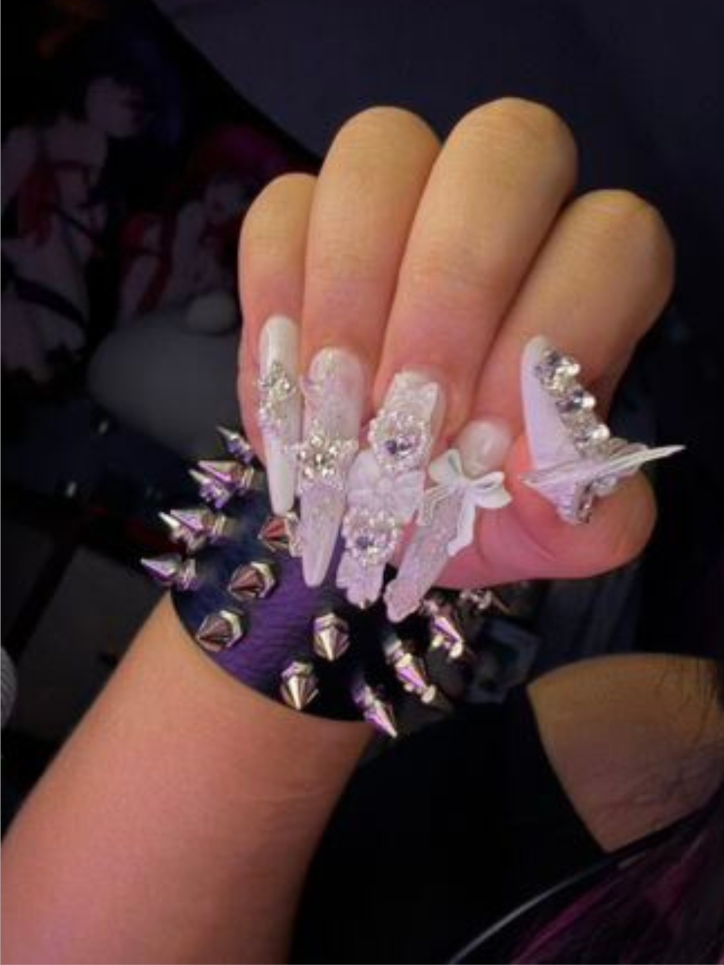 Rock Spiked Bracelet