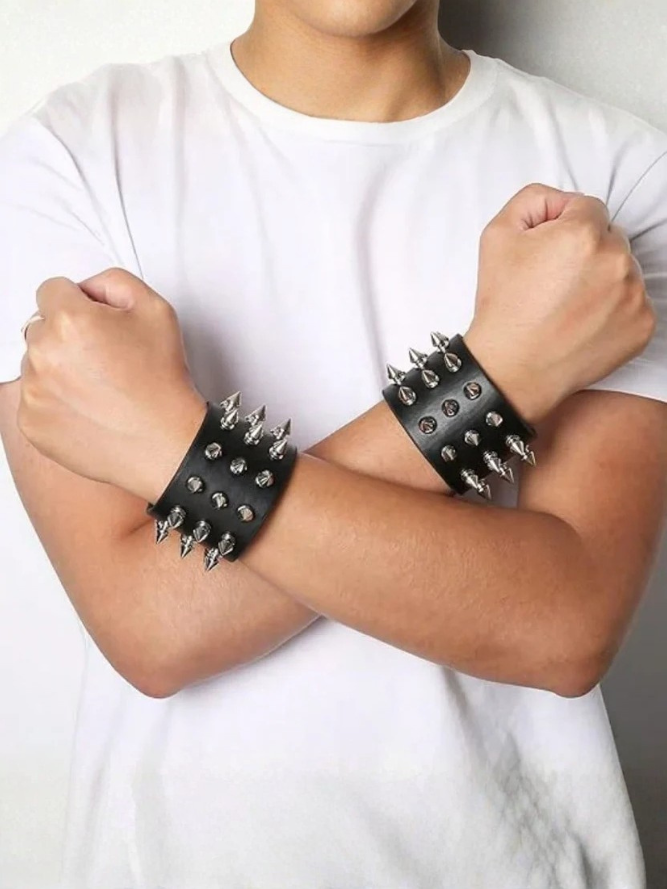 Rock Spiked Bracelet