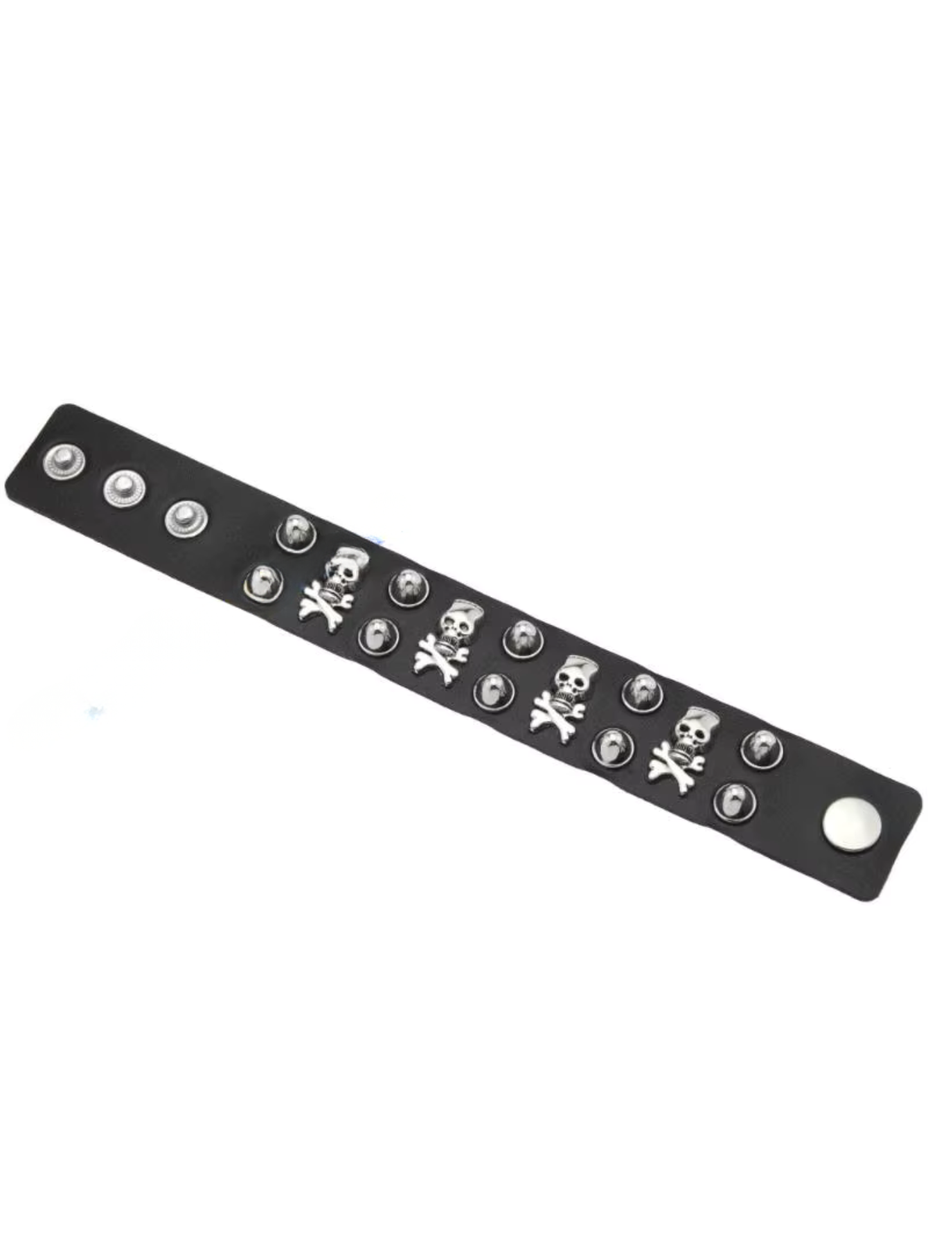 Skull Spiked Bracelet