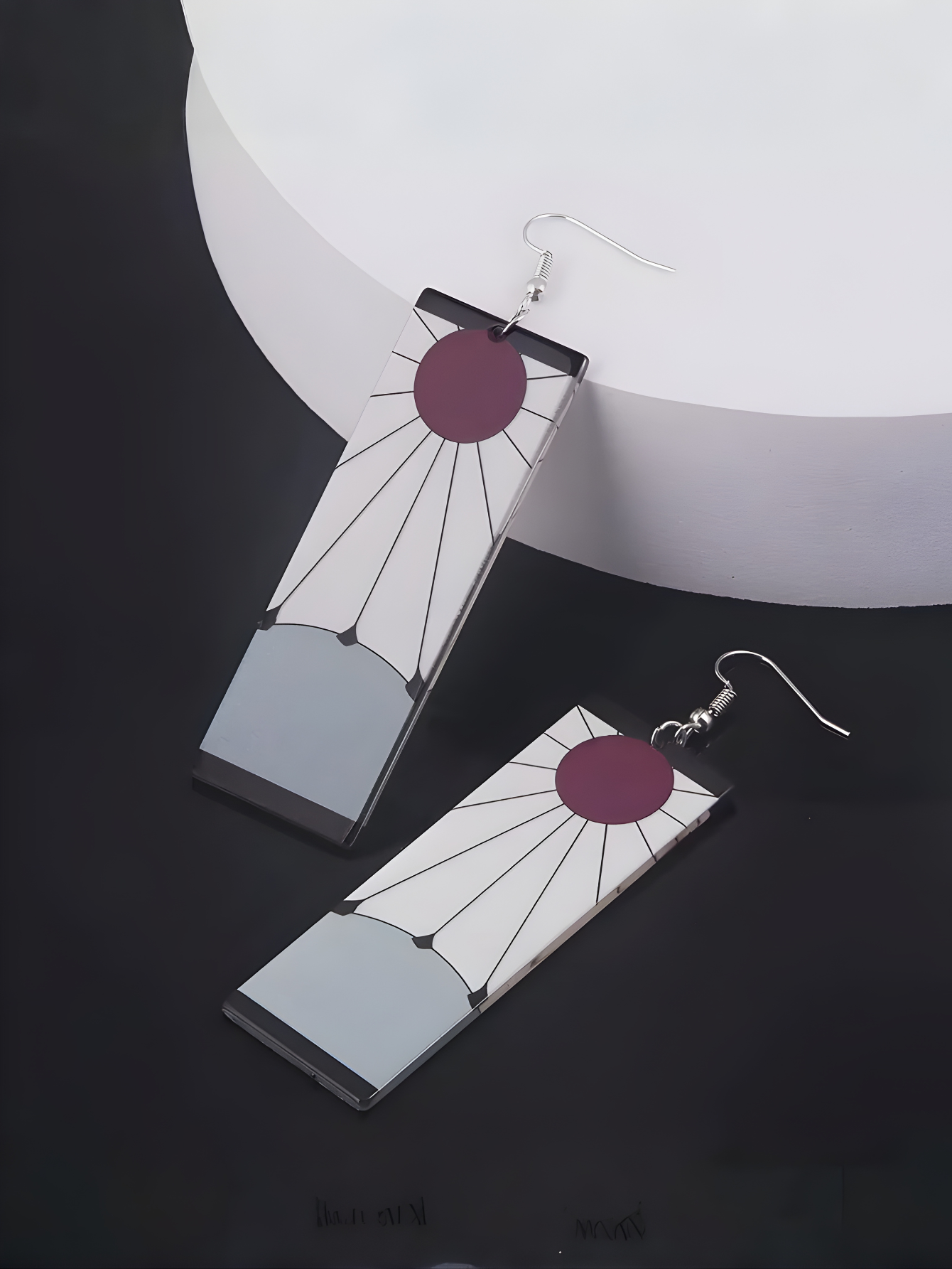 Demon Slayer Earrings Anime Cosplay