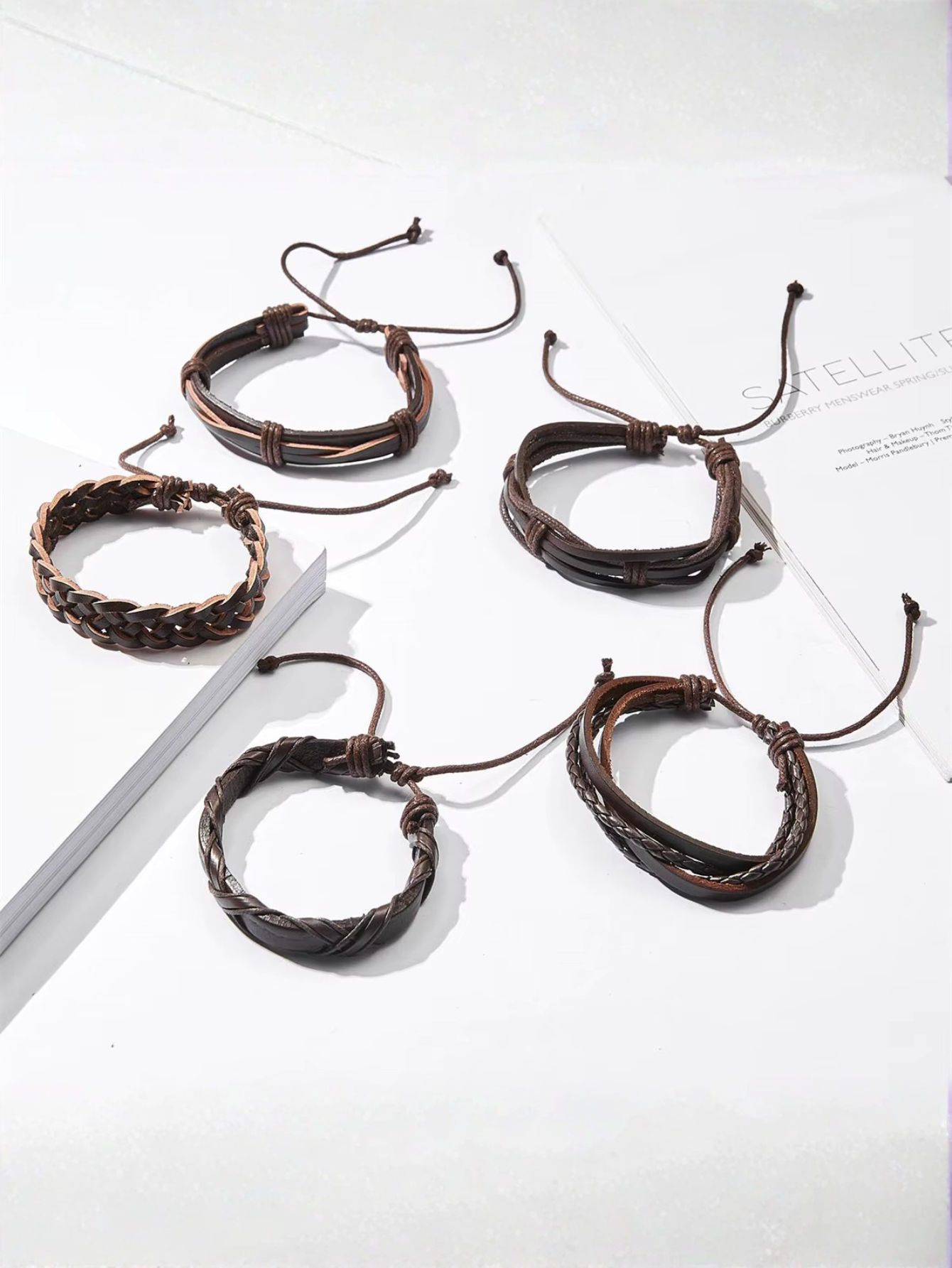 Brown Bracelet Set