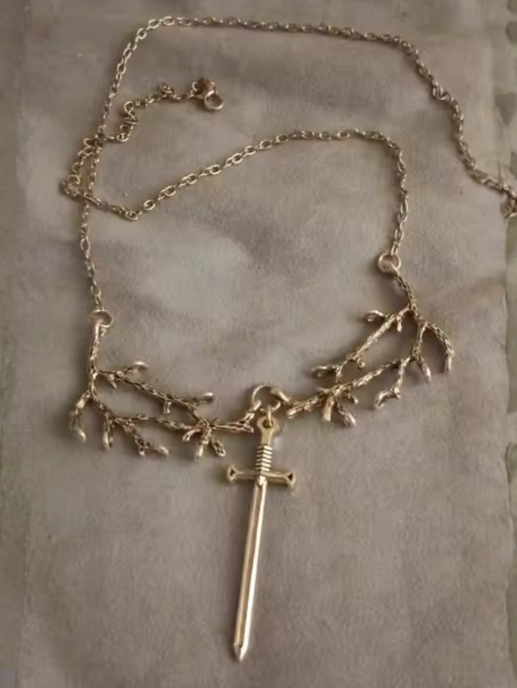 Dagger Minimalist Necklace