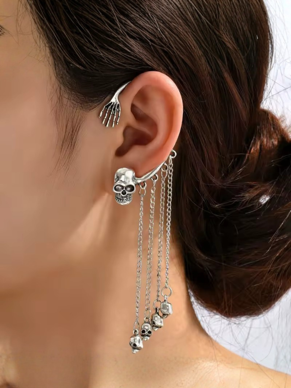 Skeleton Ear Wrap Cuff