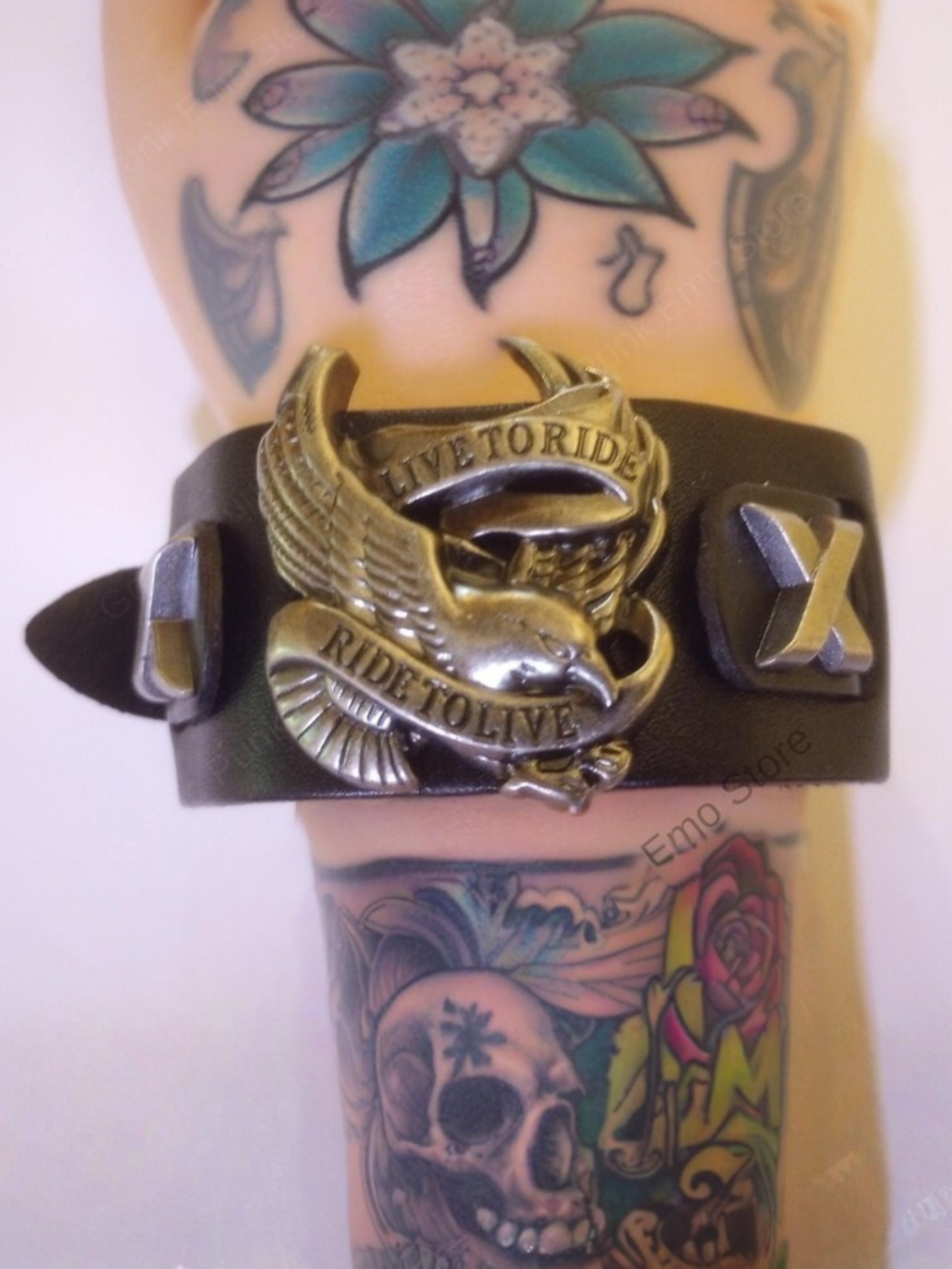 Eagle Biker Bracelet