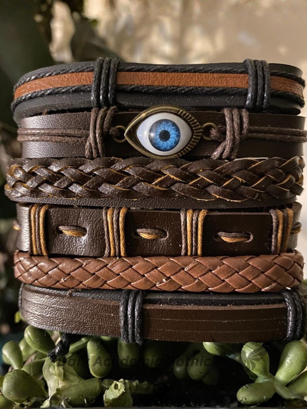 Gothic Punk Bracelet Set