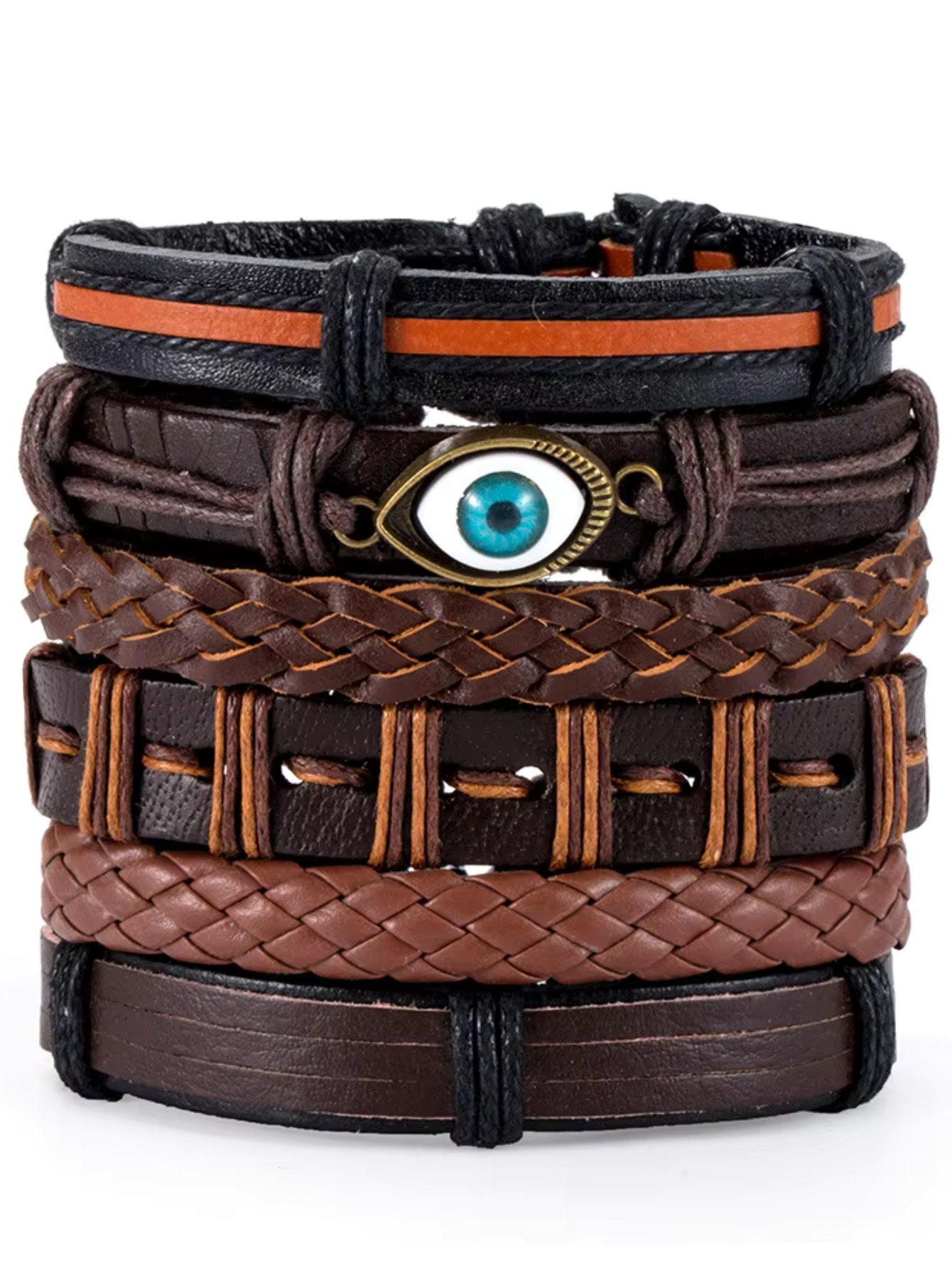 Gothic Punk Bracelet Set
