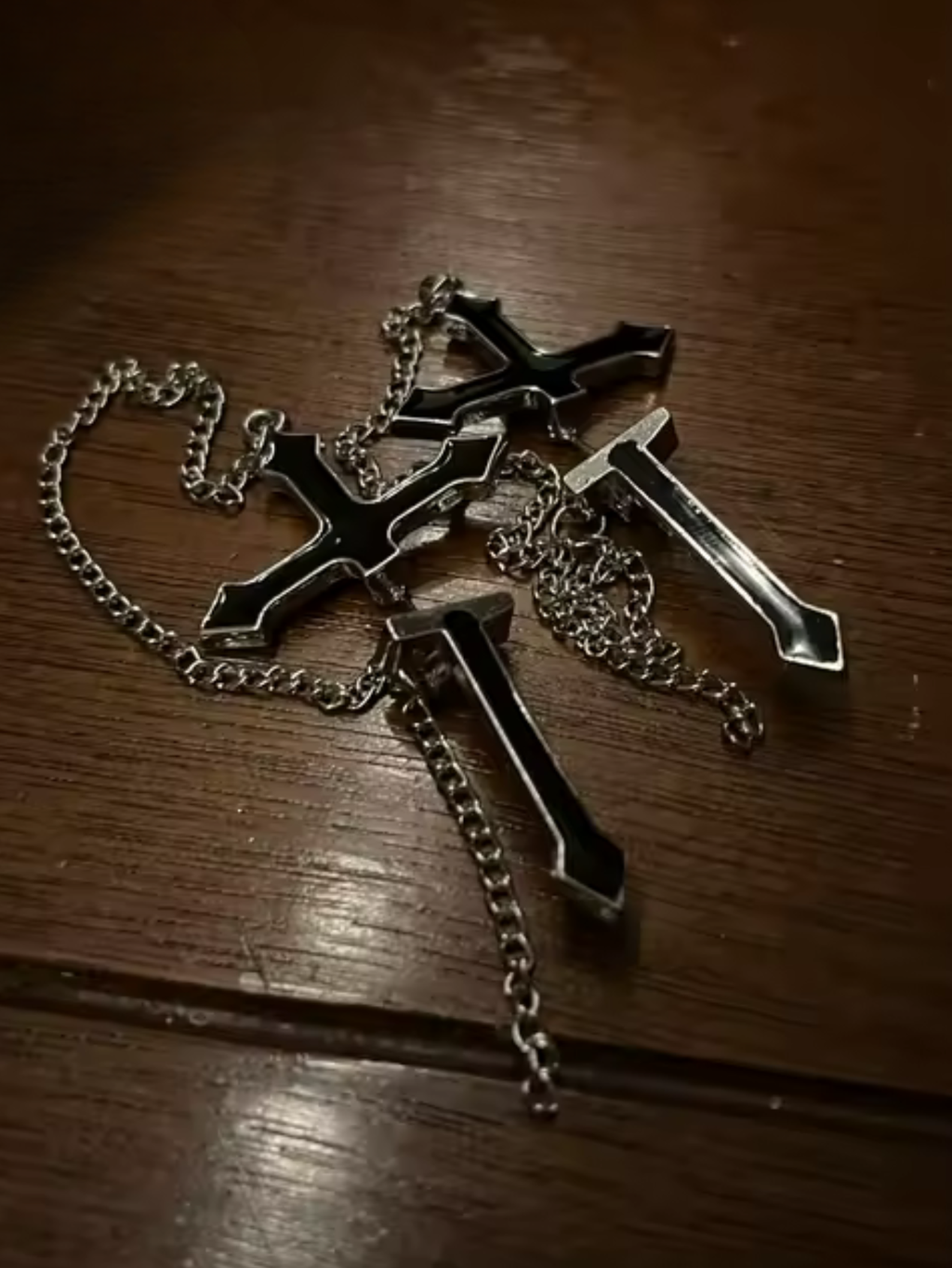 Cross Gothic Punk Earrings
