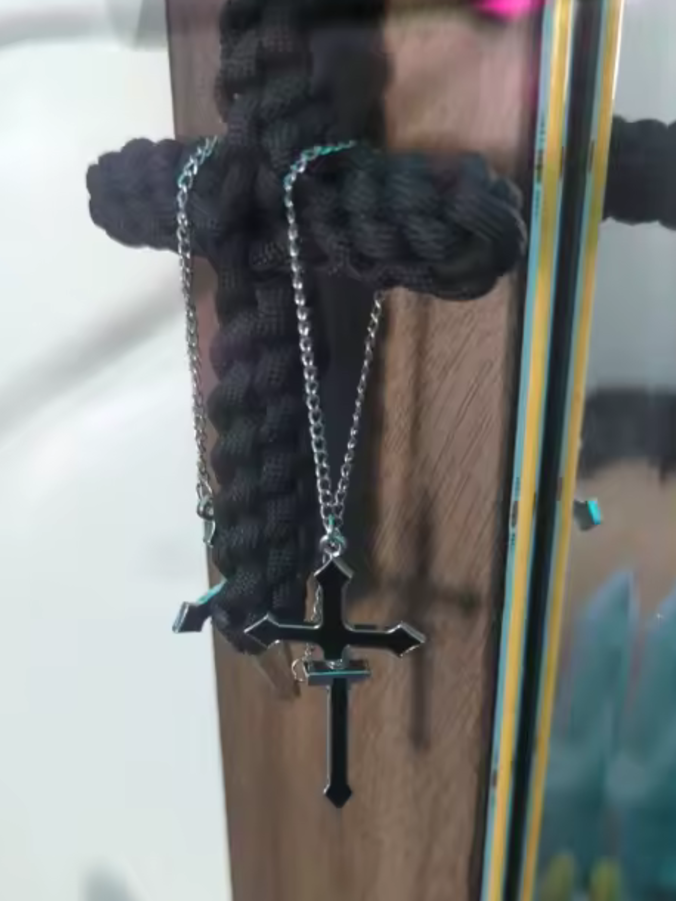 Cross Gothic Punk Earrings