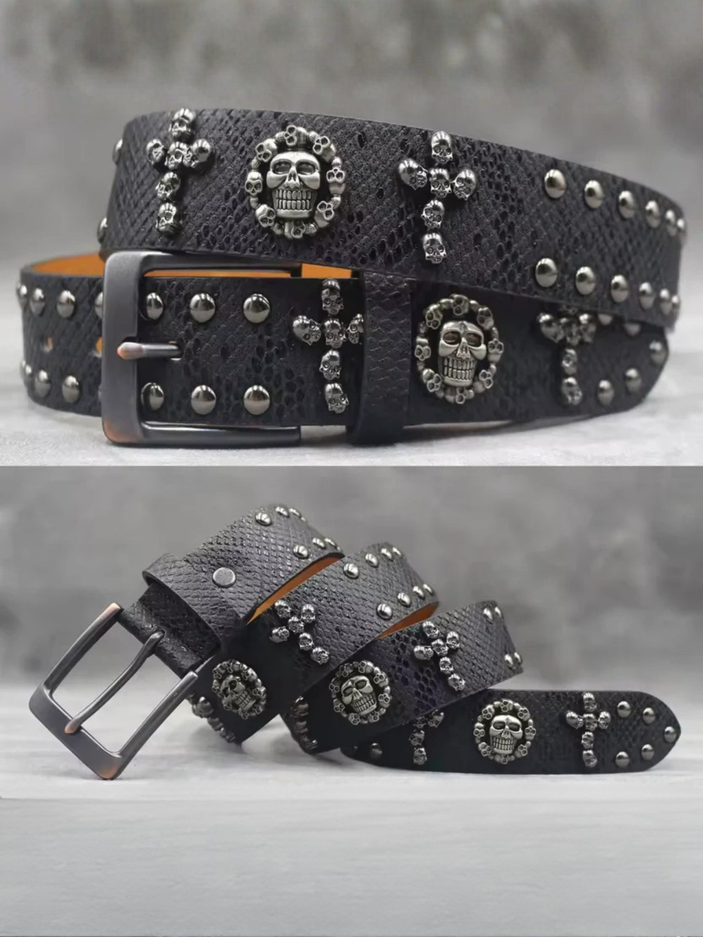 Skull Cross Belt