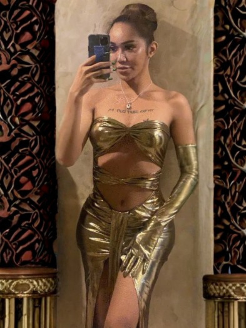Gold Cleopatra Dress