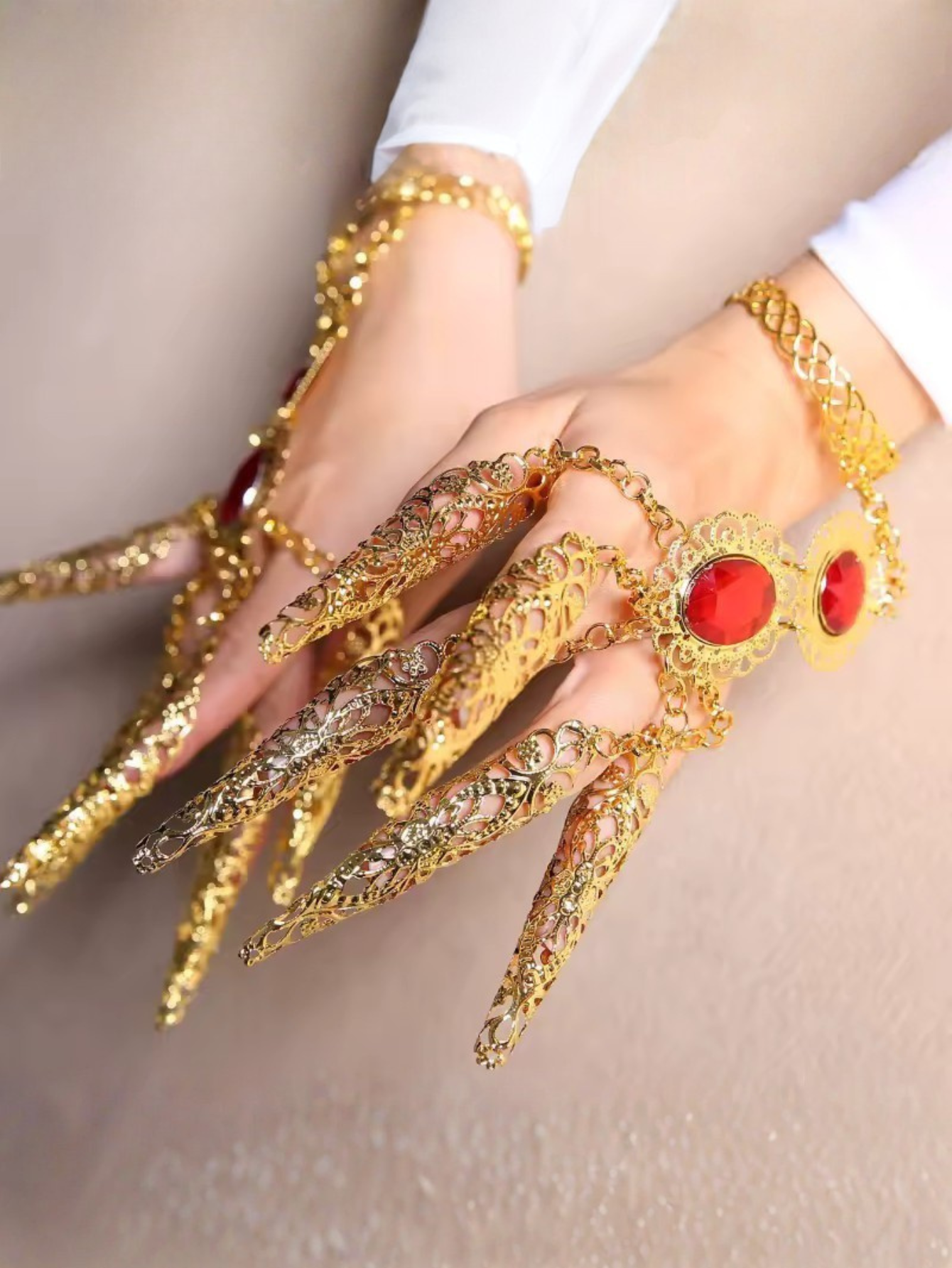 Indian Nail Finger Claws Bracelet