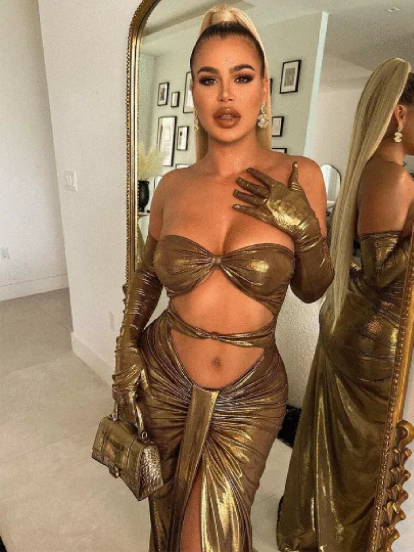 Gold Cleopatra Dress