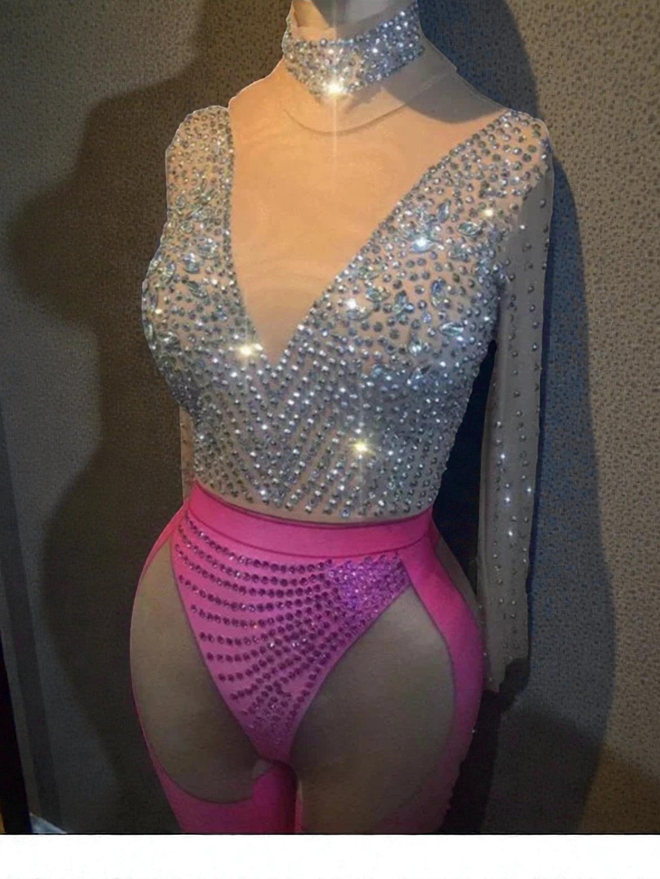 Pink Diamond Dance Costume